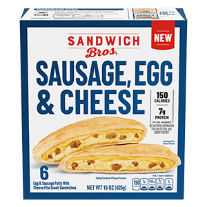 a box of pita sandwiches from Sandwich Bros